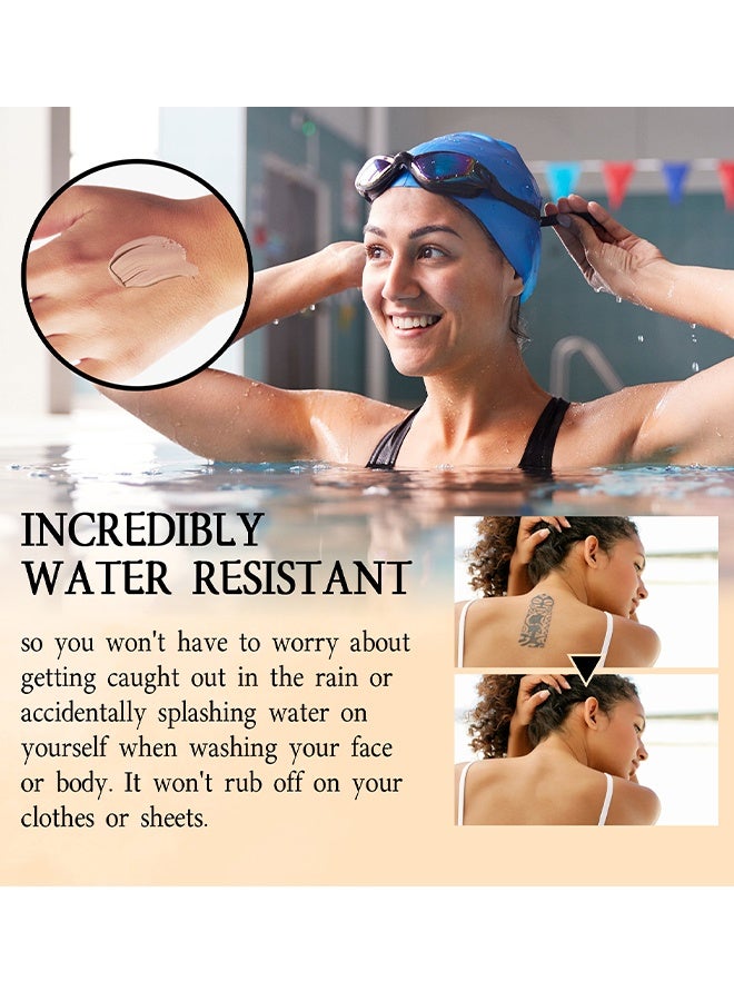 إيلهو خافي عيوب سوبر عالي ، خافي عيوب تفتيح غير مجعد بتغطية كاملة ، هايلايتر مرطب خفيف الوزن يدوم طويلا للنساء ، اصنع مظهر طبيعي ونظيف ثلاثي الأبعاد 12 جم #01 - Image 3