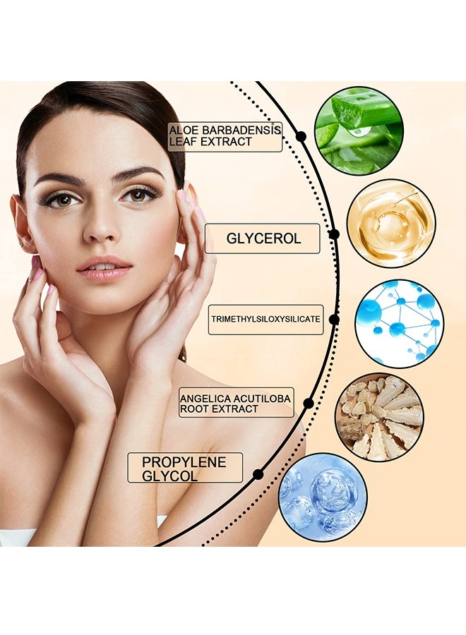 إيلهو خافي عيوب سوبر عالي ، خافي عيوب تفتيح غير مجعد بتغطية كاملة ، هايلايتر مرطب خفيف الوزن يدوم طويلا للنساء ، اصنع مظهر طبيعي ونظيف ثلاثي الأبعاد 12 جم #01 - Image 2