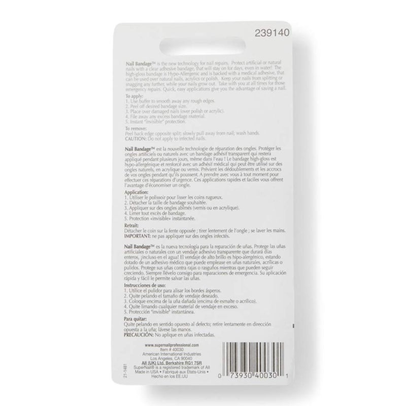 Nail Tek super nail Nail Bandage Instant Nail Repair - Image 2