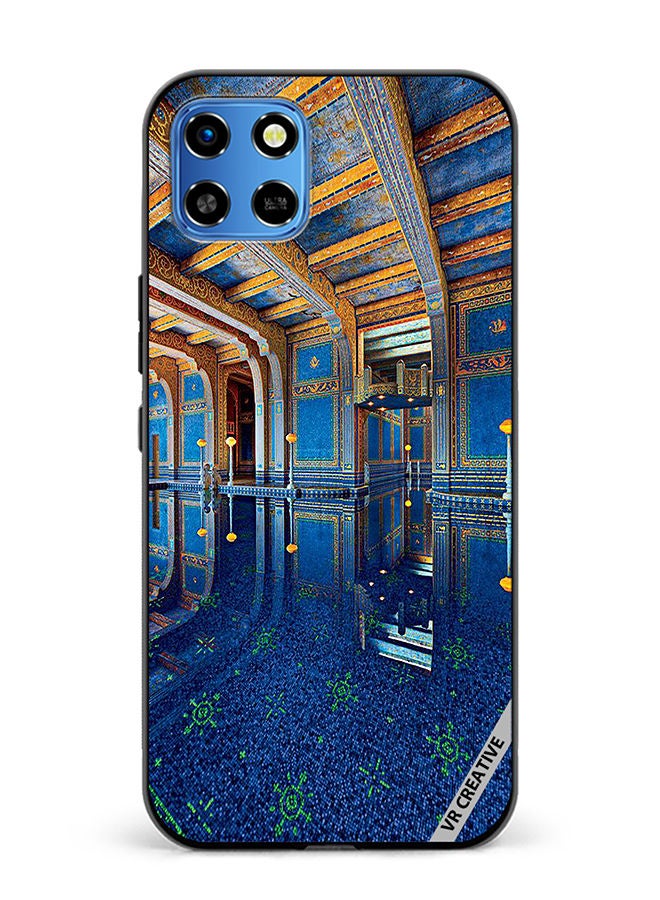 VR CREATIVE Protective Case Cover For Infinix Smart 6 HD Hearst Castle Design Multicolour - Image 1