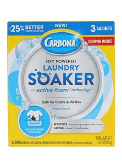 3-Sachets Active Foam Technology Oxy Powered Laundry Soaker 5.3 oz - pzsku/ZAC7FF773BCE7A9630E16Z/45/_/1701961083/876be169-184e-4163-8651-fa3a098ef079