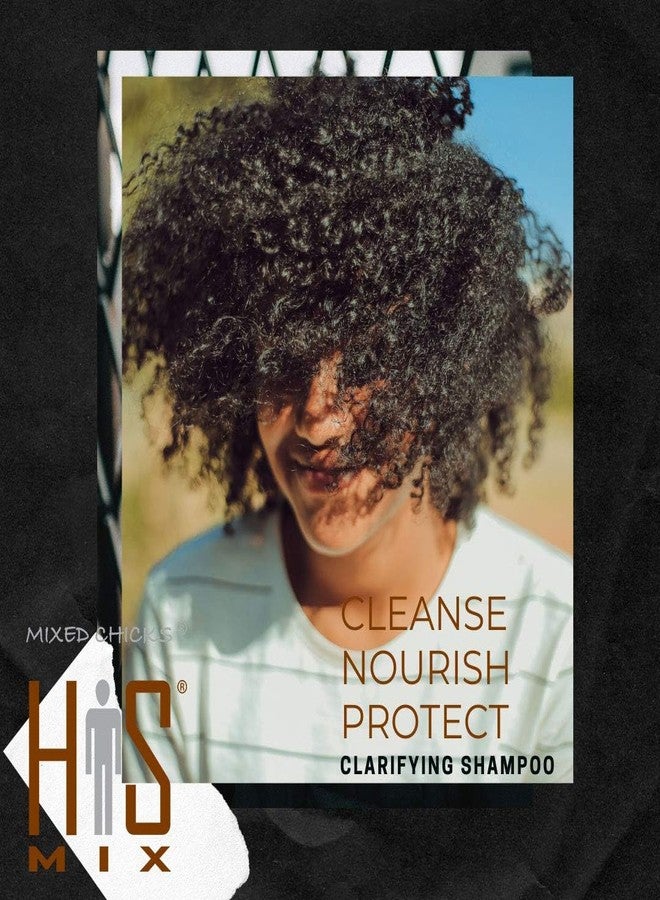 Mixed Chicks HIS MIX Deep Clean Shine Starter Clarifying Shampoo for Men, 6 fl. oz. / 177 ml. - Image 4