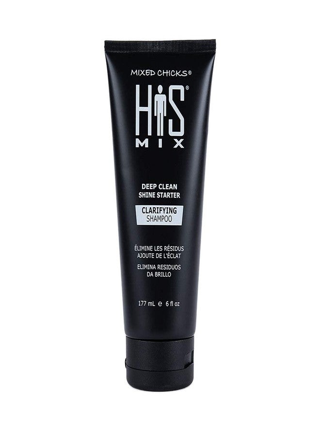 Mixed Chicks HIS MIX Deep Clean Shine Starter Clarifying Shampoo for Men, 6 fl. oz. / 177 ml. - Image 1