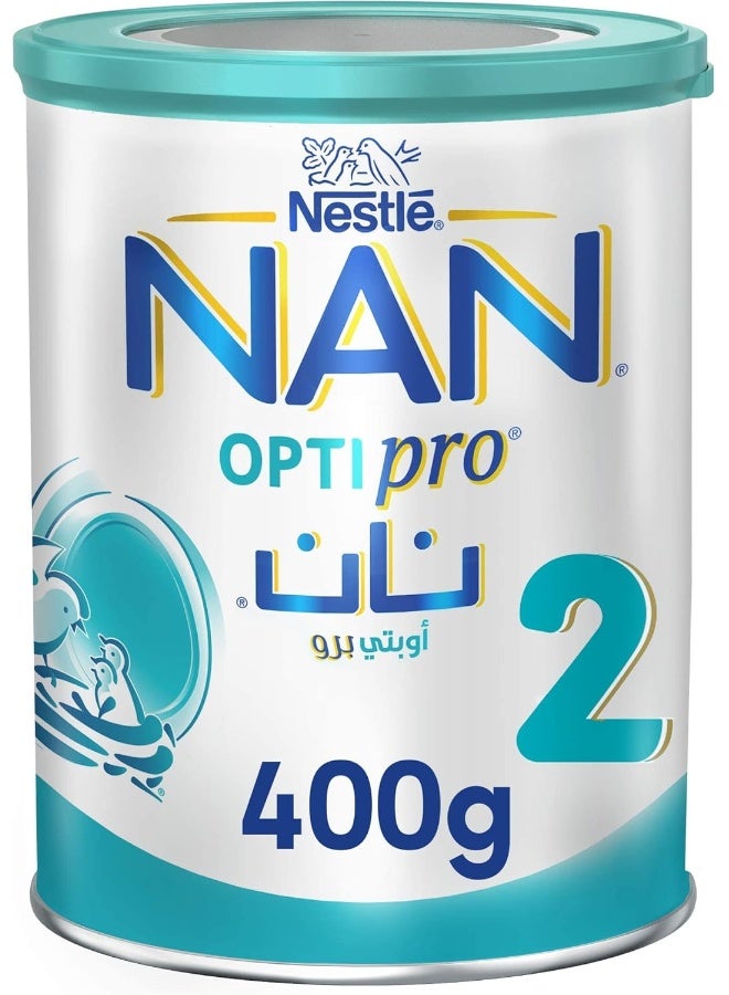Nestle NAN Optipro Stage 2, 6-12 Months, Follow-On Formula Based On Cow's Milk For Infants From 6-12 Months - Image 1