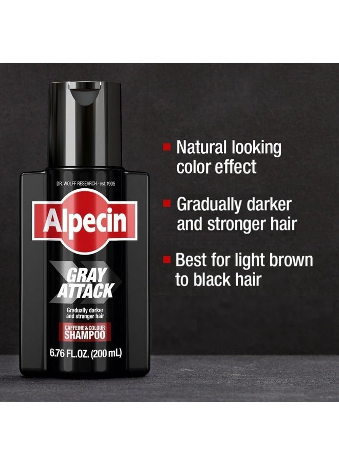 Alpecin Alpecin Gray Attack Caffeine & Color Shampoo, 6.76 Fl Oz  - Image 3