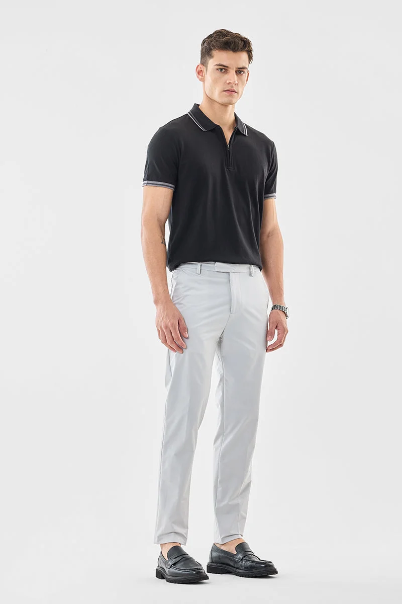 SNITCH تشينو بقصة ضيقة مطاطية % إيلاستومولتيستر