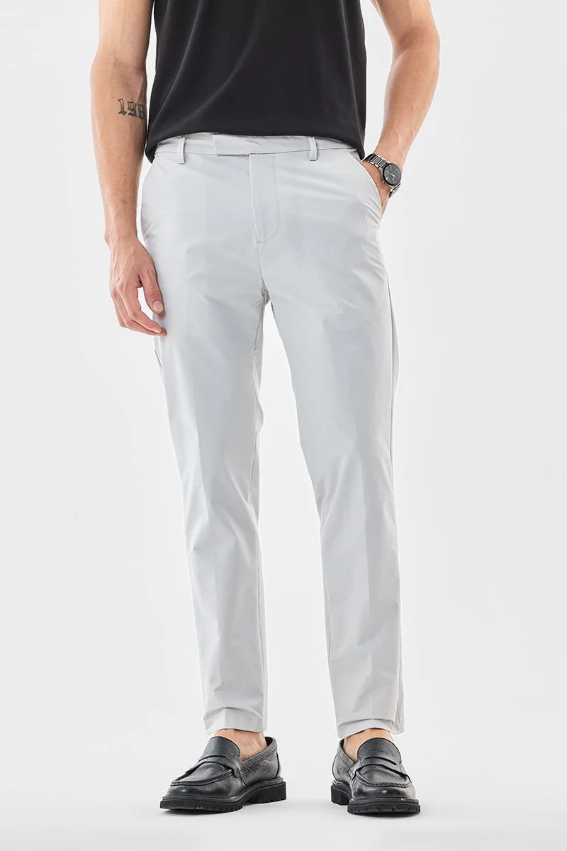 SNITCH تشينو بقصة ضيقة مطاطية % إيلاستومولتيستر