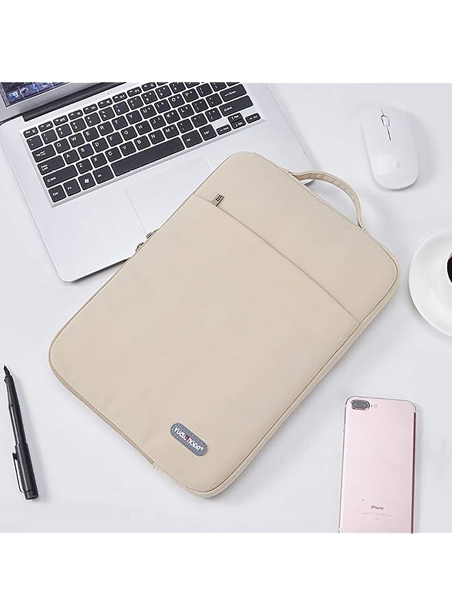 Raxoom حقيبة لابتوب بحجم 14 بوصة للرجال - حقيبة جلدية مكتبية للأعمال حقيبة مراسلة حقيبة سفر للرجال - Image 1