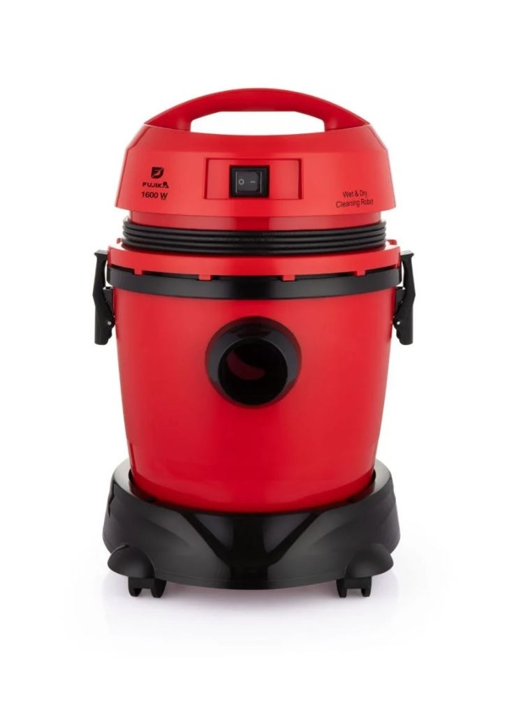 فوجيكا مكنسة كهربائية فوجيكا للتنظيف الجاف والرطب، لون أحمر تركي، FJK-190 E WD-R  - Image 1
