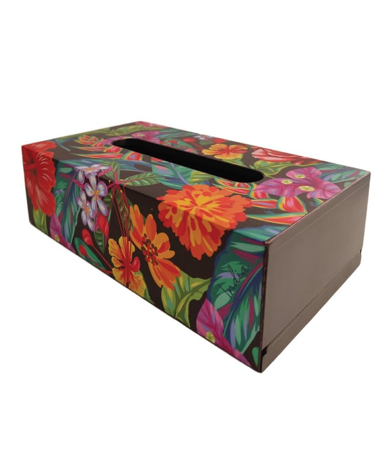 MaatirDesigns Maatir Premium Wooden MDF Tissue Box Cover Tissue Box Holder for Car Home | Tissue Box | Paper Napkin Holder | Tissue Dispenser Organizer for Car, Home, Dinning Table | Eco-Friendly | Refillable - Image 1