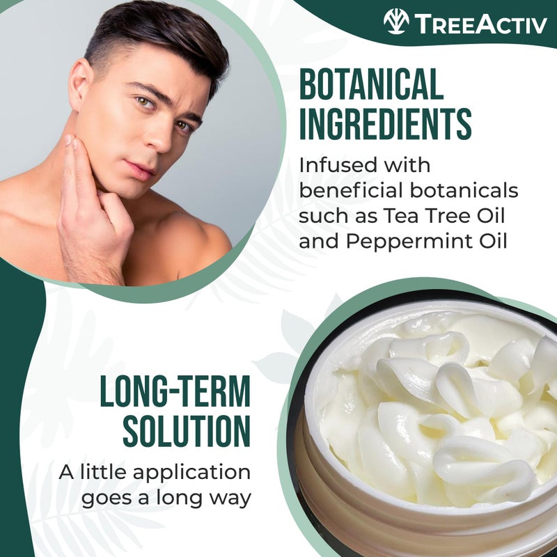TreeActiv Acne Eliminating Face Cream | Tea Tree Moisturizing Formula for Balanced, Fresh-Looking Skin | Suitable for Sensitive Skin | For Adults and Teens | 2 fl oz - Image 4