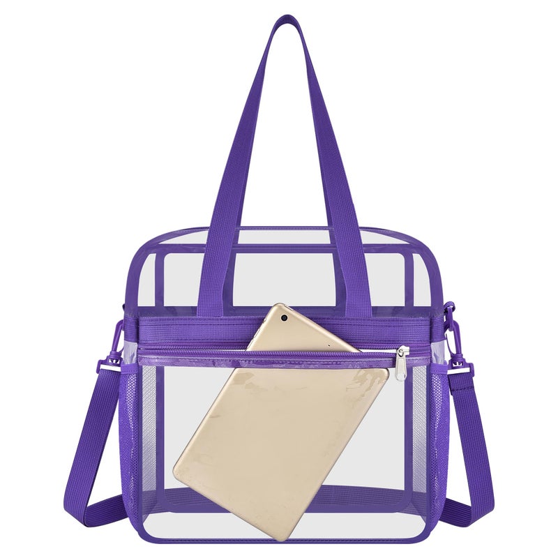 Oraben Clear Bag Stadium Approved 12Ã—6Ã—12 Clear tote for Stadium Events Transparent Lunch Bag for Sports Concert Festival Work - Image 3