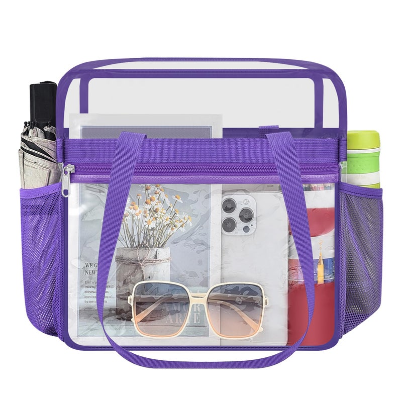 Oraben Clear Bag Stadium Approved 12Ã—6Ã—12 Clear tote for Stadium Events Transparent Lunch Bag for Sports Concert Festival Work - Image 4