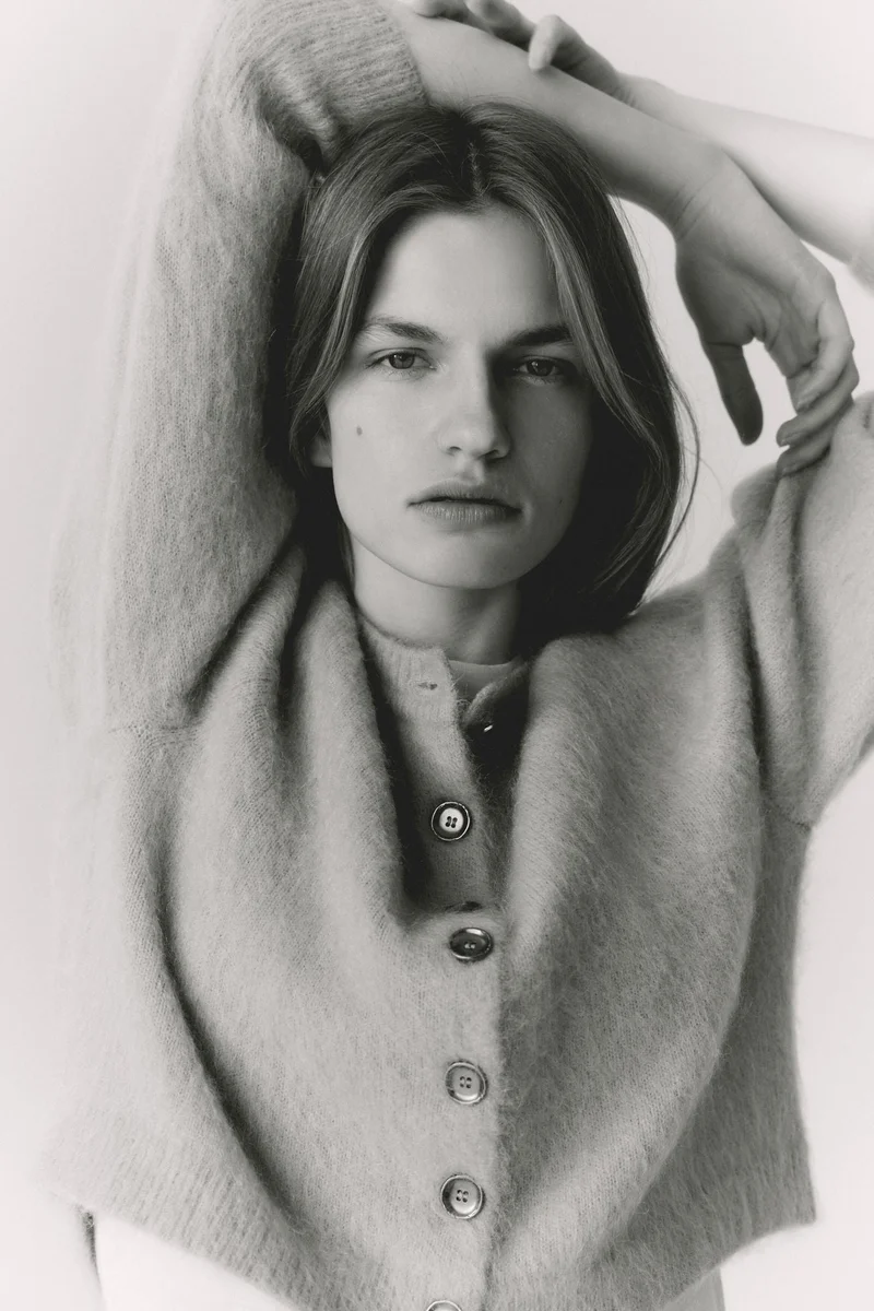 H&M Mohair-blend cardigan