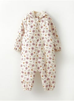 Hooded Long Sleeve Girl Jumpsuit