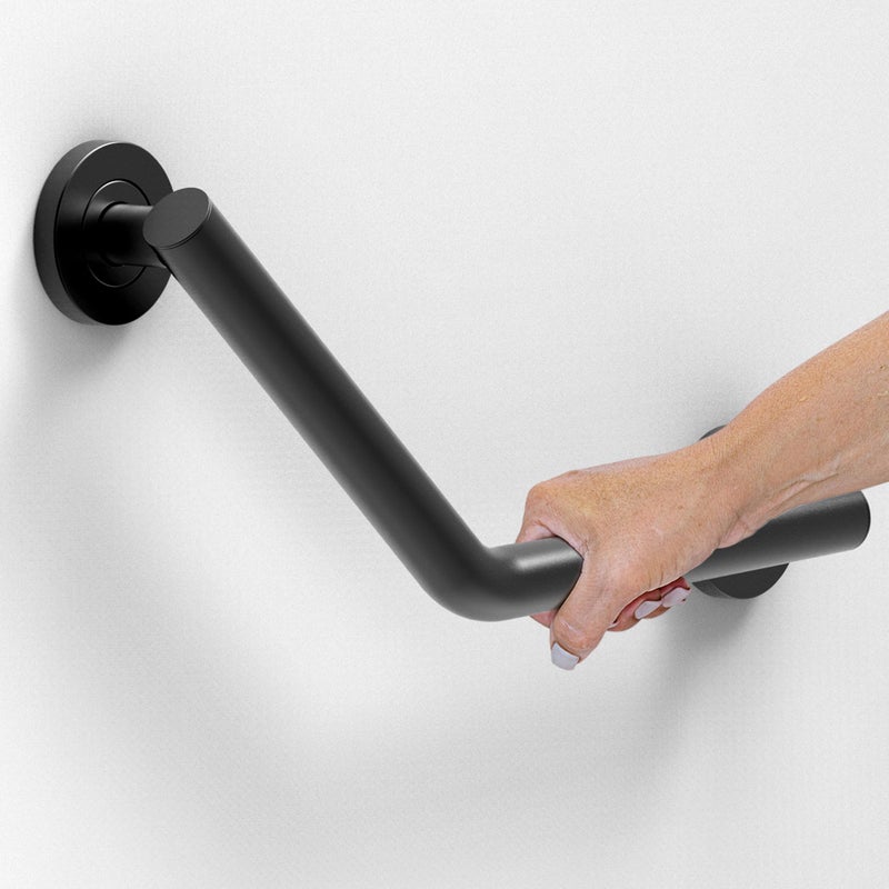AquaChase Bath Shower and Toilet Safety Grab Bar for Seniors and Handicaps Mobility Aid Balance Assist Handle Stainless Steel 16 inch for Stud Mount - Image 2