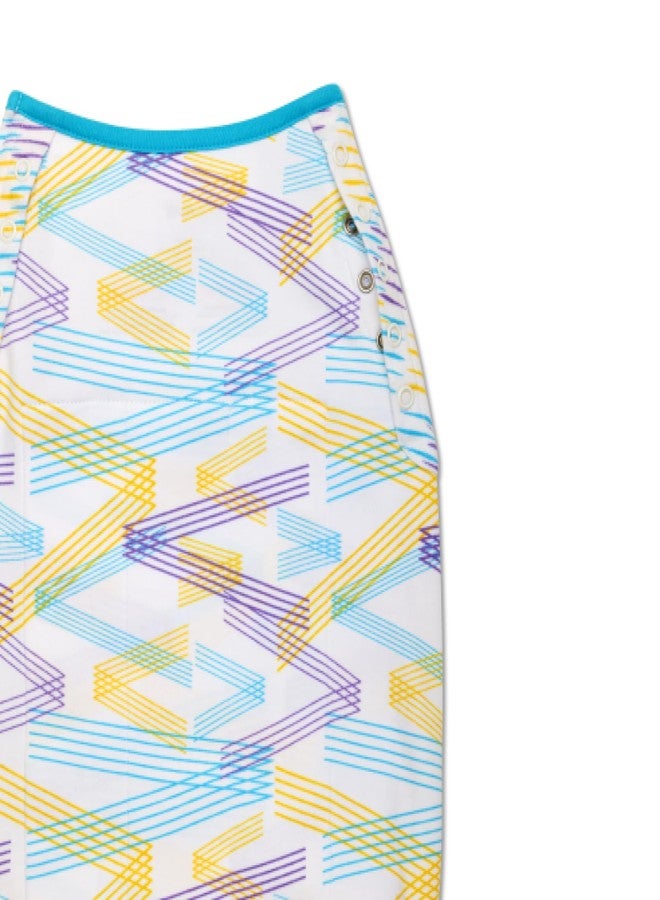 Nanit Sleep Wear Swaddle - Laser Lights - 0-3M - Image 4