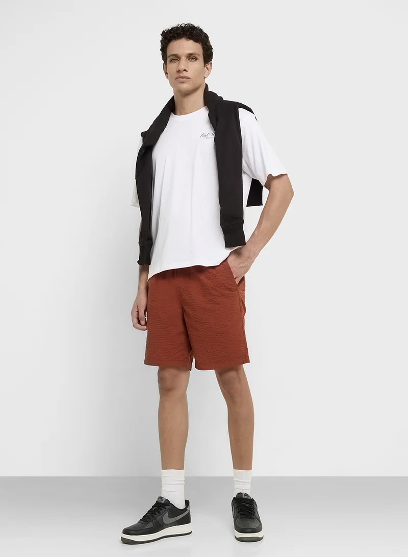 جاك اند جونز Jpstjaiden Palma Seersucker Short