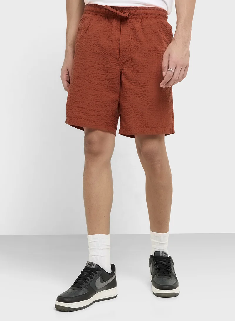 جاك اند جونز Jpstjaiden Palma Seersucker Short
