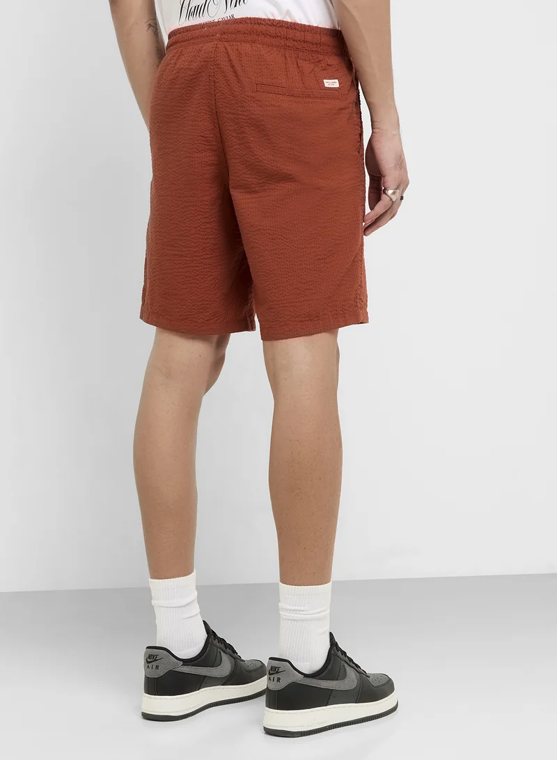 JACK & JONES Jpstjaiden Palma Seersucker Short