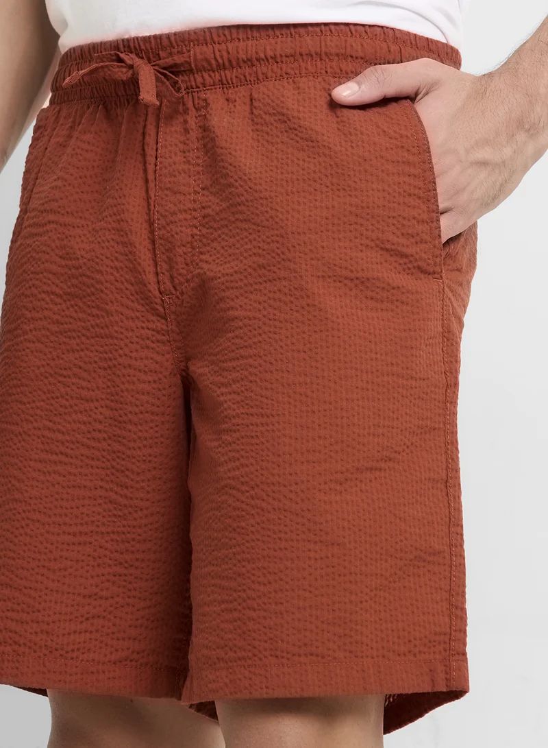 JACK & JONES Jpstjaiden Palma Seersucker Short