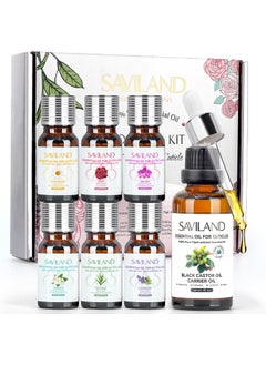 Saviland SAVILAND Cuticle Oil with Essential Oil  Nail Oil for Growth Strength Scented Essential Oils for Nails Diffuser Humidifiers Skin Care Massage Laundry DIY Candle Soap Making for Women 