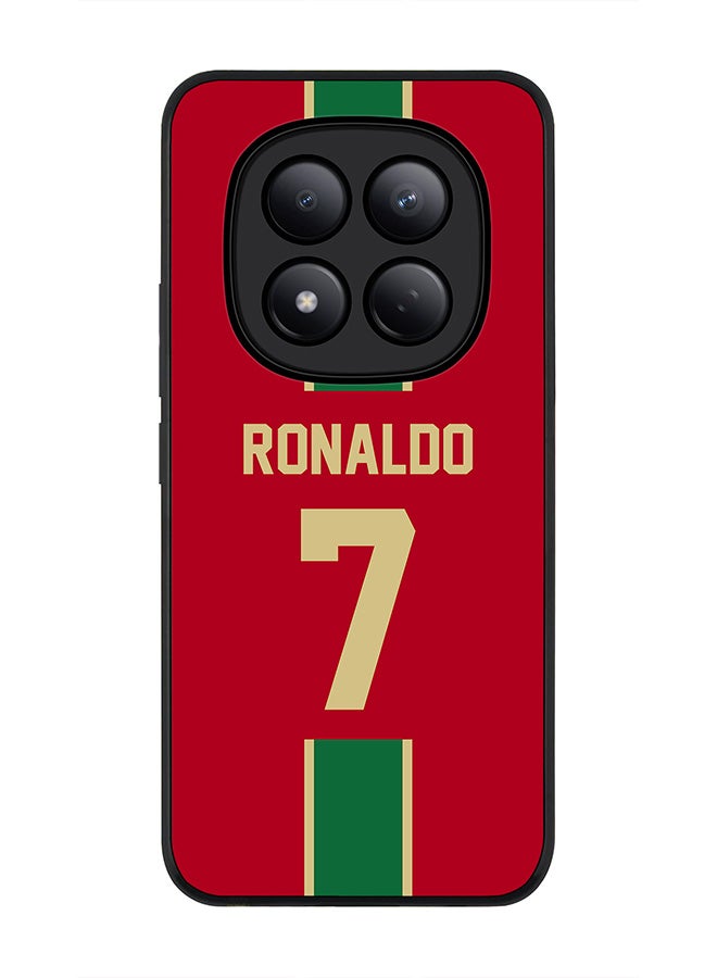 For Xiaomi Redmi Note 15 Pro 4G Case,Slim fit Camera Protection, Shockproof Thin Phone cover  - Football - Portugal,  Ronaldo