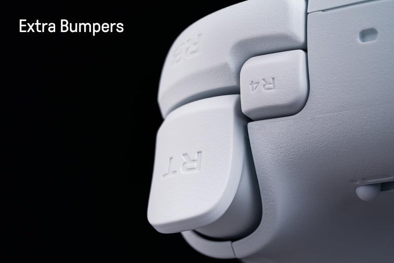 8Bitdo Ultimate 2 Wireless Gaming Controller with TMR Joysticks, Switchable Hall Effect/Tactile Triggers, 8Speed Wireless Tech, Charging Dock, RGB Fire Ring for PC & Android - Black - Image 5