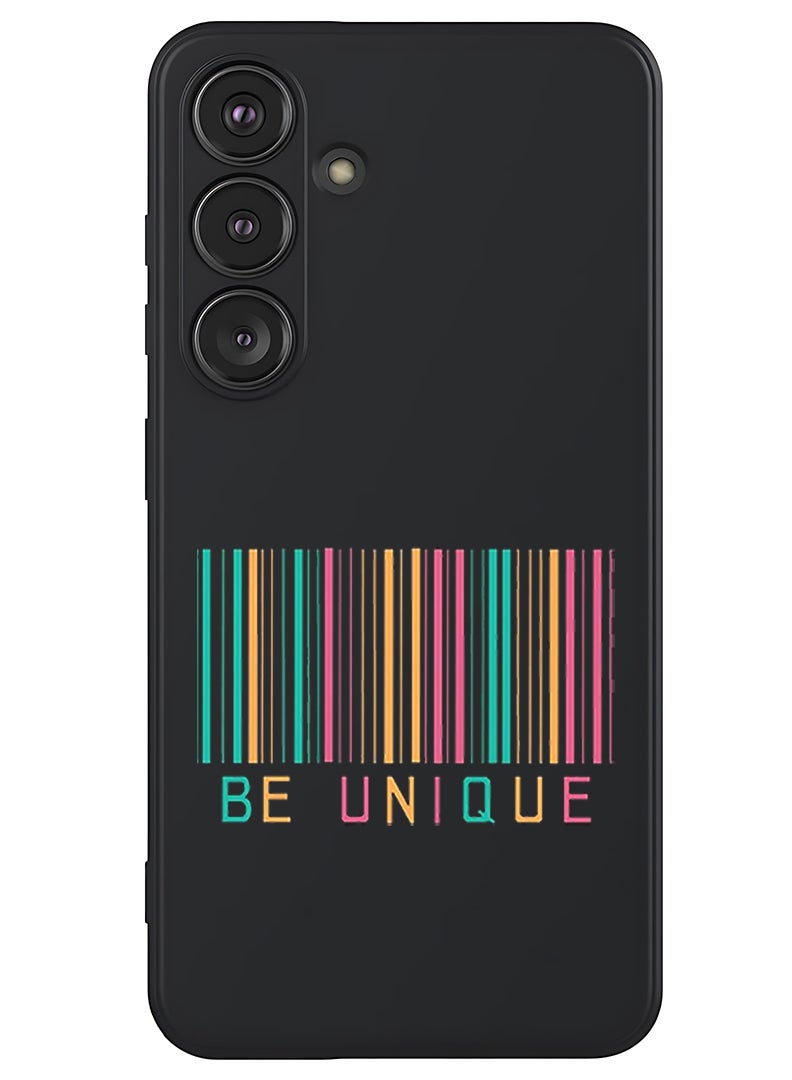 Theodor Protective Slim Fit Case Liquid Silicone Cover with Full Body Protection Anti-Scratch Shockproof Case For Samsung Galaxy S25 (Black) - Be unique  - Image 1