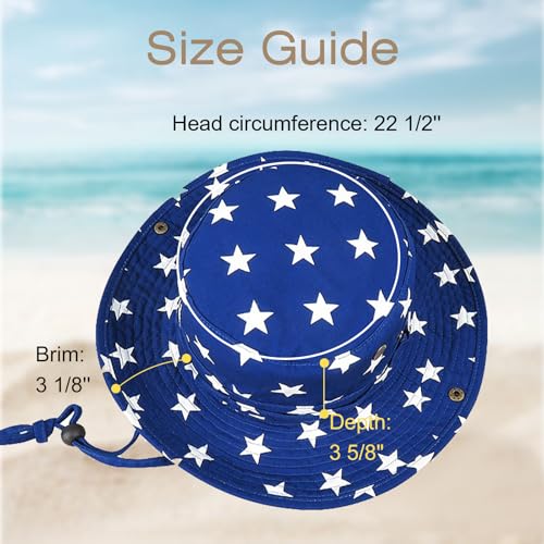 Phaiy Bucket Hat Wide Brim UV Protection Sun Hat Boonie Hats Fishing Hiking Safari Outdoor Hats for Men and Women - Image 5