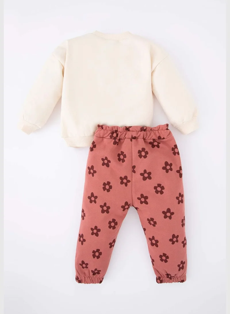 ديفاكتو 2 Pack BabyGirl Regular Fit Bike Neck Long Sleeve Knitted Set