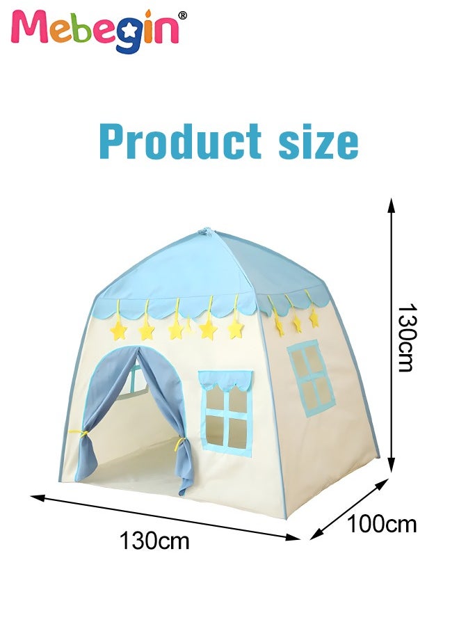 MEBEGIN - Kids Portable Tent, Durable Pop up Tent with Windows, Fun Playhouse for Indoor and Outdoor, Easy to Set Up and Fold, Plenty of Room to Play, Suitable for Family Vacation on Beach, Garden and Camping, 130*100*130cm - Image 1