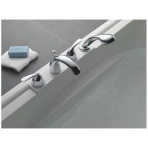 Delta Faucet T4705 Classic Roman Tub with Hand Shower Trim, Chrome (rough-in sold separately) - Image 2