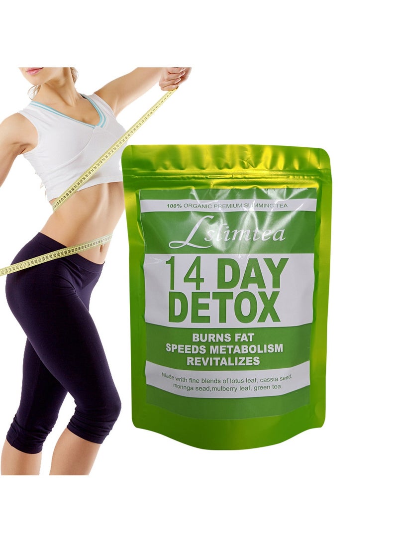 Winstown 14-Day Organic Weight Loss Tea: Promotes Fat Digestion and Absorption, Aids Bowel Movement, Supports Stomach Health, Helps Digestion, Reduces Accumulation of Abdominal Fat  - Image 5