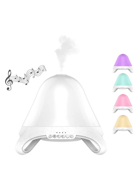 Sleep soother humidifier essential oil diffuser asmr baby sound machine RGB combo with natural sound music and night light