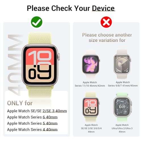 Tensea [3PCS for Apple Watch Screen Protector Case 40mm SE 3/SE 2rd Generation/SE/Series 6/5/4 Accessories, iWatch Protective Face Cover for Women Men, Bumper Tempered Glass for iPhone Watch 40 mm - Image 2