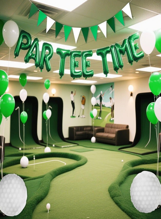 Roaring Good Time Let's Partee Time Golf Party Decorations Golf Balloons Banner Sport Themed Party Supplies Pink Balloons for Womens Birthday Baby Shower Bridal Shower Retirement Party - Image 5
