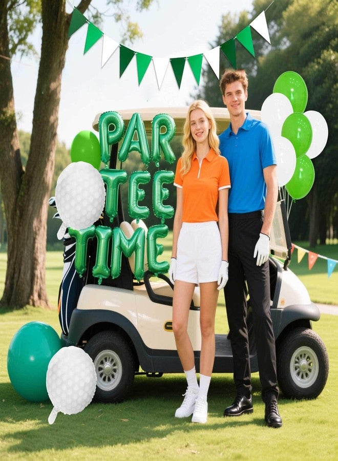 Roaring Good Time Let's Partee Time Golf Party Decorations Golf Balloons Banner Sport Themed Party Supplies Pink Balloons for Womens Birthday Baby Shower Bridal Shower Retirement Party - Image 3