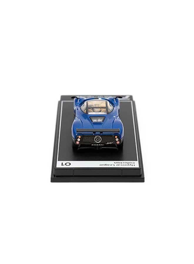 PosterCars - 1:64 Scale Pagani Zonda F (Argentina Blue) Hypercar League Collection, Diecast Model - Image 2