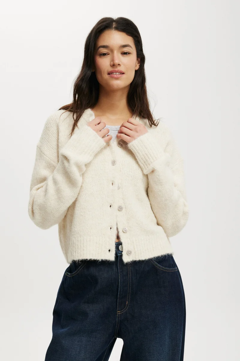 Cotton On LOFTY LUXE CREW CARDIGAN