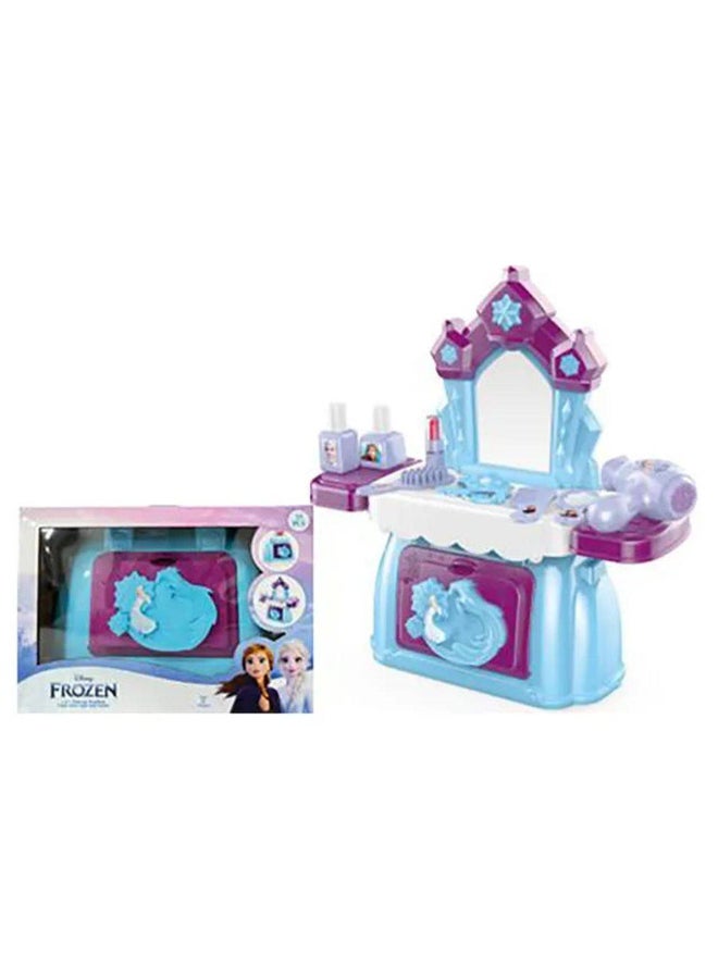 Disney طقم لعب طاولة حقيبة مكياج ديزني فروزن 2 في 1 (23 قطعة) - Image 2