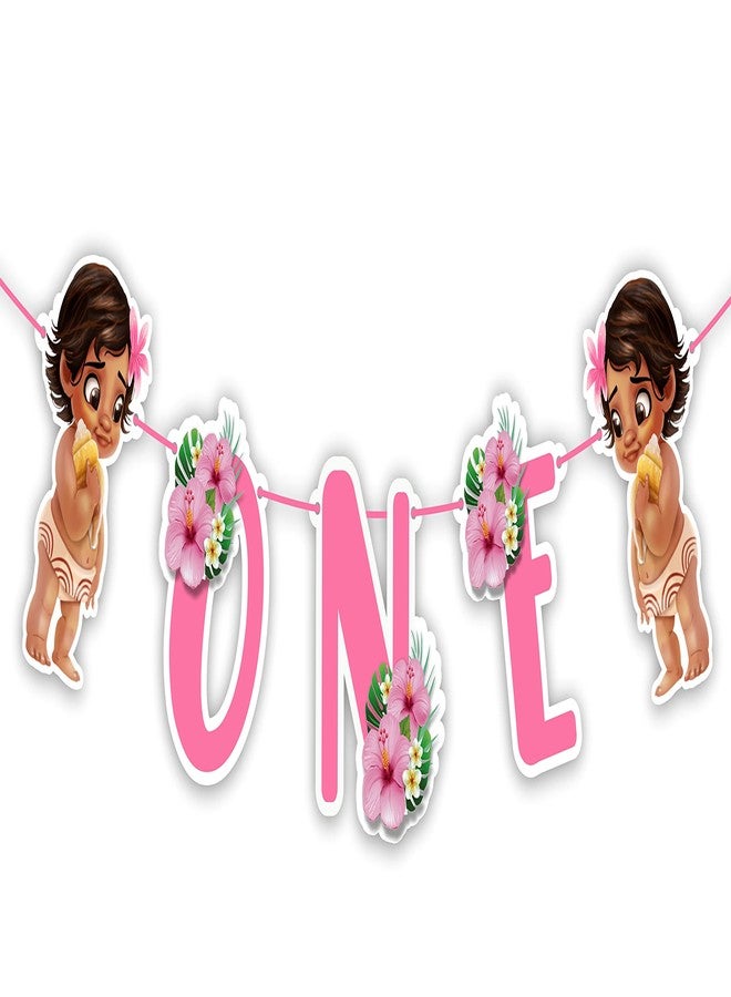 Seyal BBY Mna One Banner - Adorable First Birthday Decoration | Vibrant & Durable | Perfect for Party Celebrations | Easy to Hang | Make Your Baby’s Special Day Memorable! - Image 1