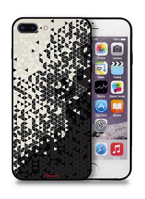 Apple iPhone 8 Plus Protective Case Pattern Digital Art Triangle