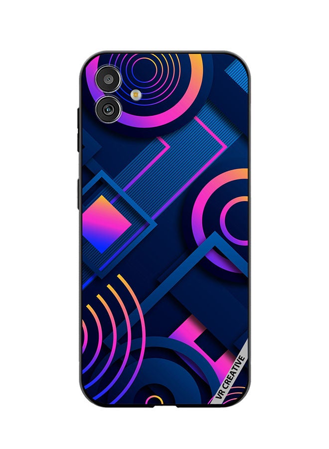 VR CREATIVE Protective Case Cover For Samsung Galaxy M13 5G Abstract Design Multicolour - Image 1