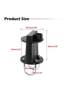 Generic Fuel Oil Tank Bracket Lock, Fastener Mount Petrol Can Jerry Cans Holder Spare Oil Tanks Bracket for 3L / 5L Fuel Tank On Motorcycle Off-Road Vehicles Upgraded  - Image 2
