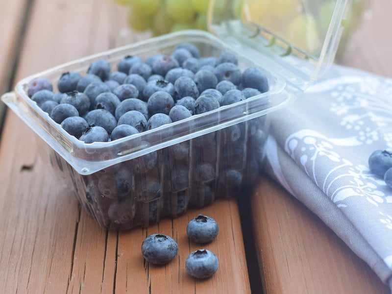 JA Kitchens 35 PACK - Plastic Berry Basket/Produce Containers - Pint Size for Blueberries  Raspberries  Strawberries - Image 5
