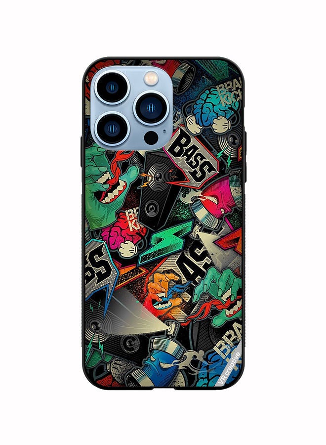 VR CREATIVE غطاء حماية لهاتف Apple iPhone 14 Pro Max تصميم متعدد الألوان - Image 1