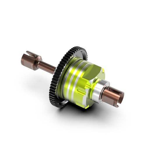 CROBOLL R11139 Upgraded Aluminum Central Differential with 65T CNC Gear S2 Alloy Steel Cup for RC Car Spare Parts RC Truck for RZ001 and XTSF10 - Image 1