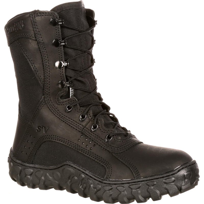 ROCKY S2V Tactical Military Boot Black Size 10WI