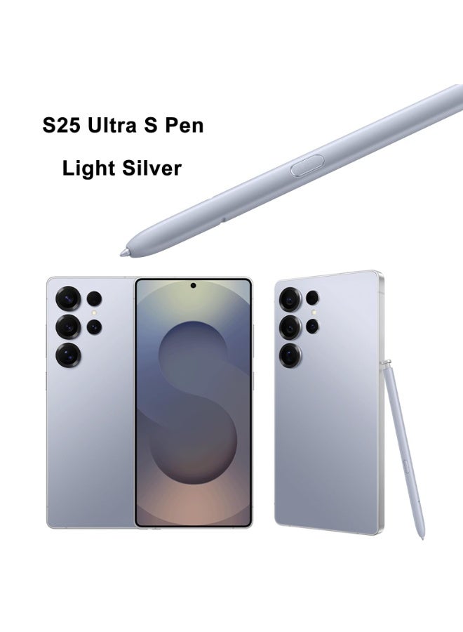 قلم S Pen بديل لهاتف سامسونج جالكسي S25 الترا 5G، فضي فاتح (EJ-PS938BBEGUJ) - Image 4